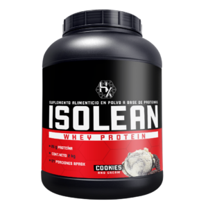 Proteína Isolean Whey Protein 4.4 Lb / 2 Kg Sabor Cookies and Cream