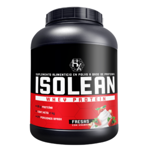Proteína Isolean Whey Protein 4.4 Lb / 2 Kg Sabor Fresa